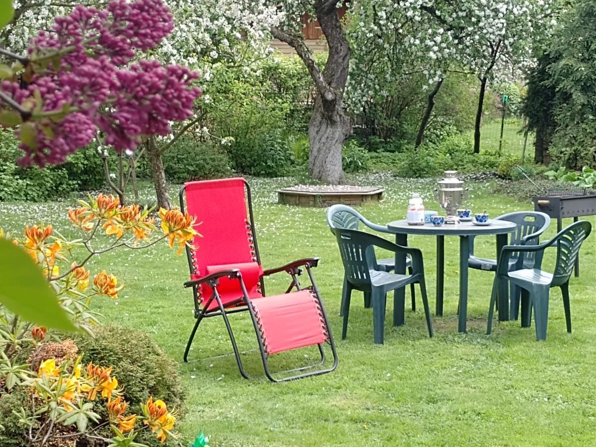 House, Garden & Sauna. Free Parking. Train Stop-200 M. Sea-1 Km. Jūrkalne Exterior foto